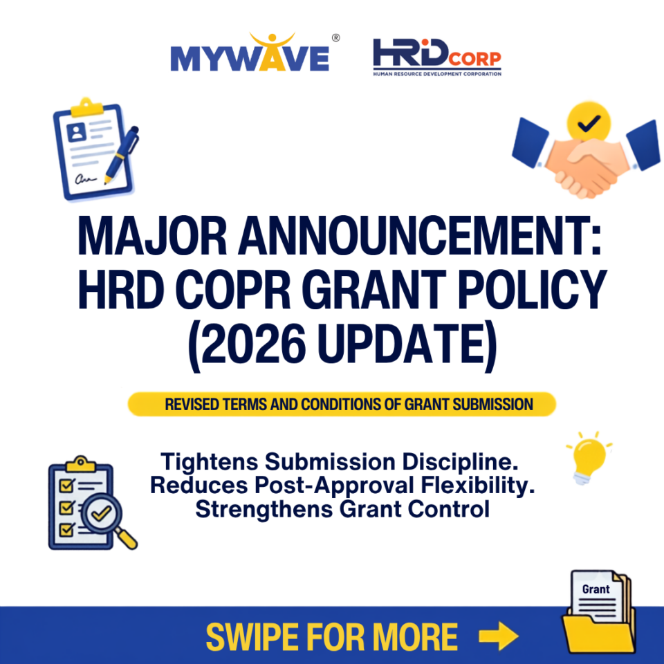 HRDC GRANT POLICY UPDATES