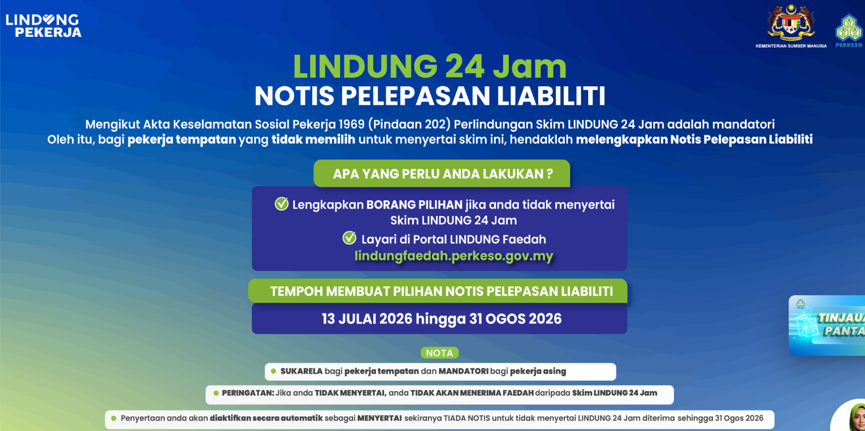 PERKESO Lindung 24 Jam