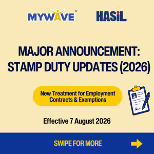 Important HASiL Updates: New Stamp Duty Guidelines for Employment Contracts (2026)