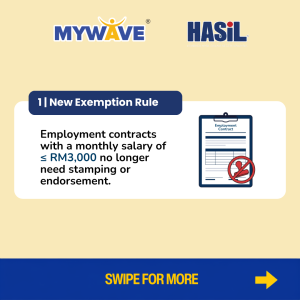 Important HASiL Updates: New Stamp Duty Guidelines for Employment Contracts (2026)