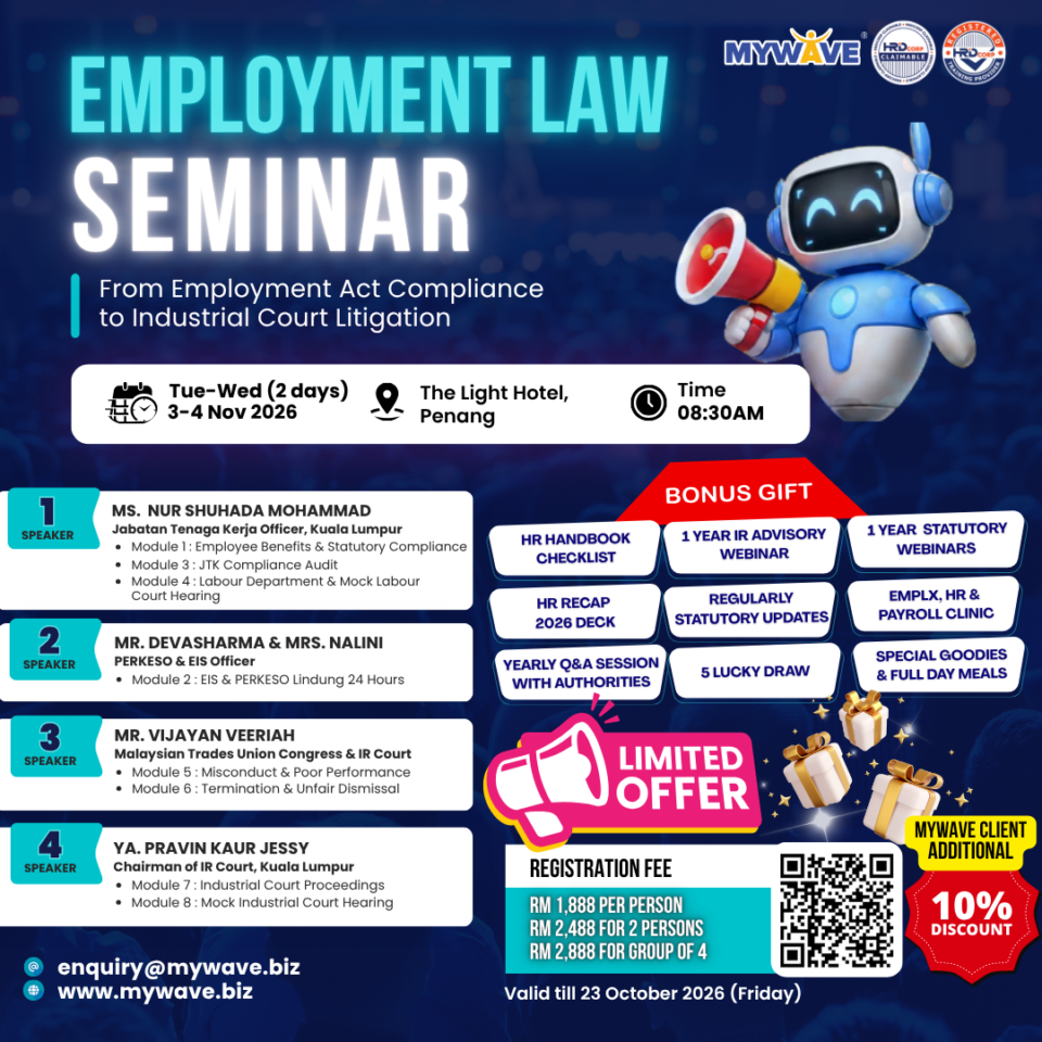 Penang Employment Law Seminar